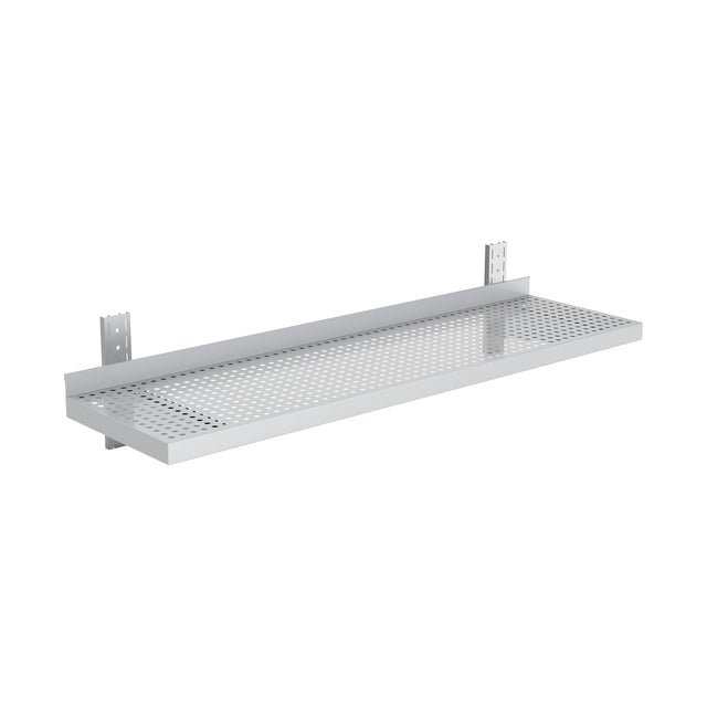 Wandregal, 1 Ebene, 800×300 mm, platzsparende Wandablage – Produktbild