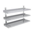 Wandregal, 3 Ebenen, 1800×300 mm, platzsparende Wandablage – Produktbild