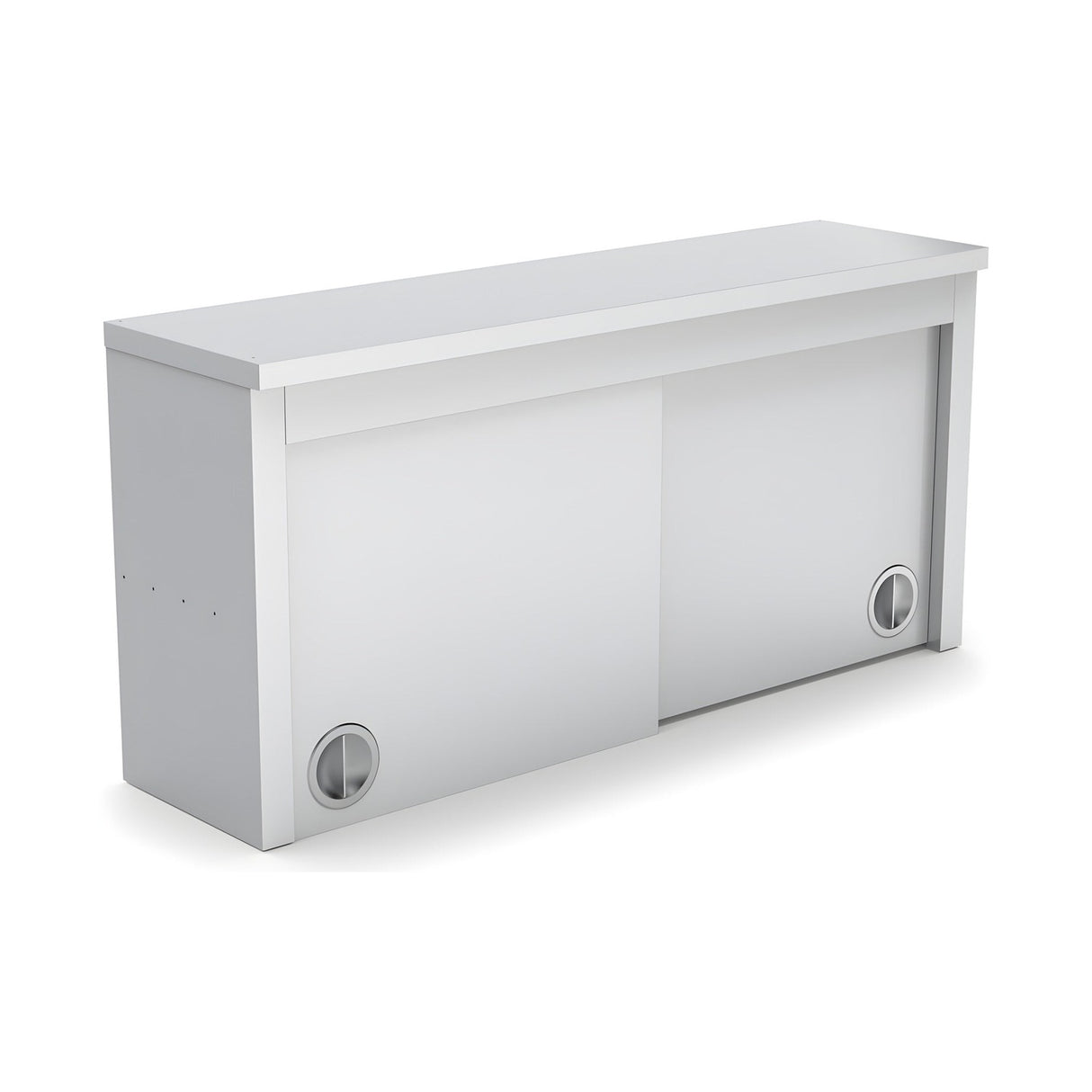 Wandschrank mit Schiebetüren, 1400×300×600 mm, Wandmontage – Produktbild