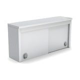 Wandschrank mit Schiebetüren, 1800×300×600 mm, Wandmontage – Produktbild