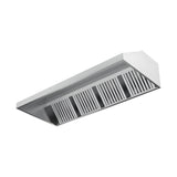 Dunstabzugshaube Wandhaube, 1 Filter, 1000×1100×500 mm, Edelstahl – Produktbild