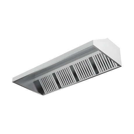 Dunstabzugshaube Wandhaube, 2 Filter, 1500×1100×500 mm, Edelstahl – Produktbild