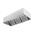 Dunstabzugshaube Wandhaube, Kastenform, 8 Filter, 5000×1100×500 mm, Edelstahl – Produktbild