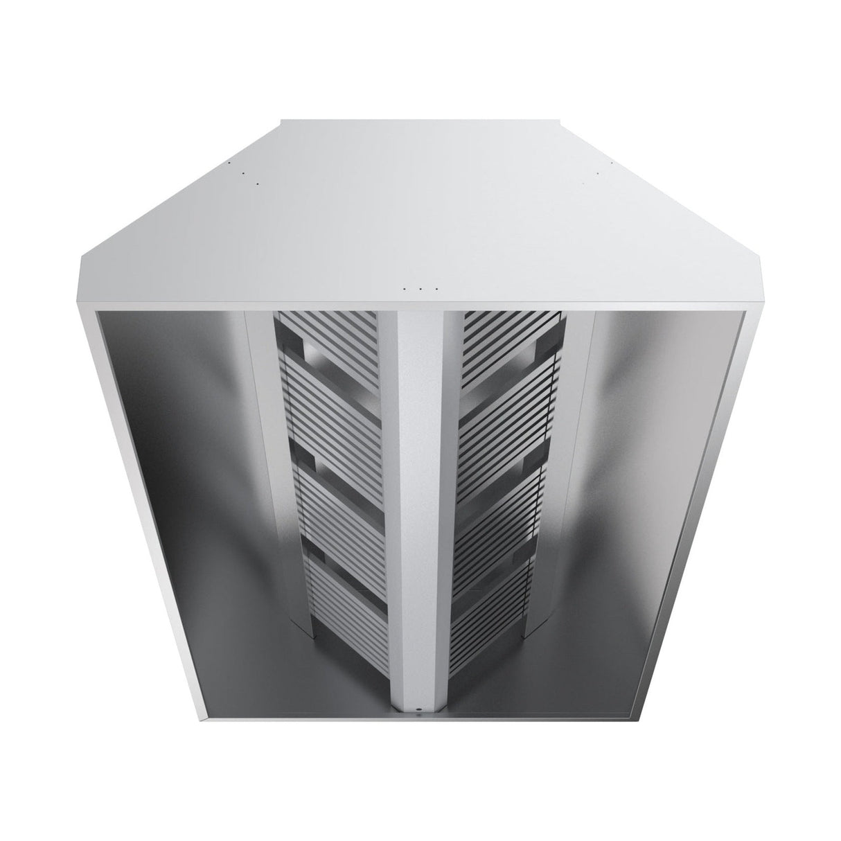 Dunstabzugshaube Decke, 4 Filter, Edelstahl, 1500×1970×400 mm – Produktbild