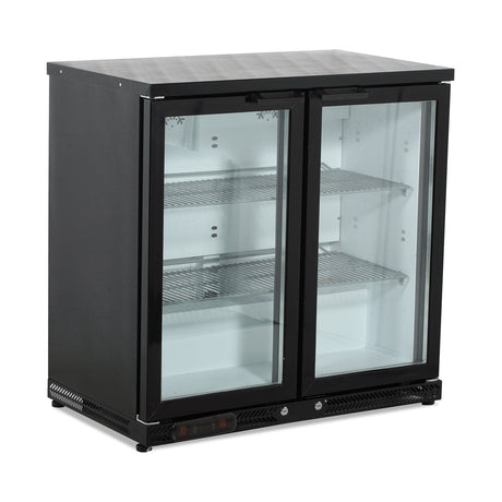 Flaschenkühler, 2 Türen, 208 L, 920×500×870 mm – Produktbild