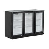 Flaschenkühler, 3 Türen, 310 L, 1380×500×870 mm – Produktbild