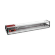 Sushivitrine, 6 GN 1/3, gebogenes Sicherheitsglas, LED-Beleuchtung, -1/+1 °C, 1400×400×250 mm – Produktbild