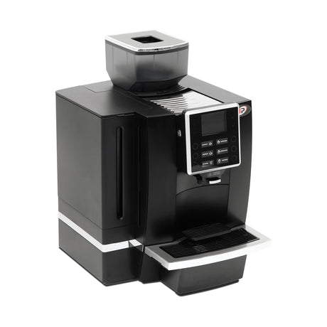 Kaffeevollautomat, Touch-Display, Espresso, Cappuccino und Latte, automatisches Wassernachfüllsystem, 1,4 kW, 450×302×625 mm – Produktbild
