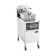 Druckfritteuse elektrisch, 24 Liter, 13,5 kW, mit Ölfiltersystem, 460×960×1230 mm – Produktbild