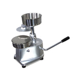 Hamburgerpresse Edelstahl, Ø 130 mm, 275×220×295 mm – Produktbild