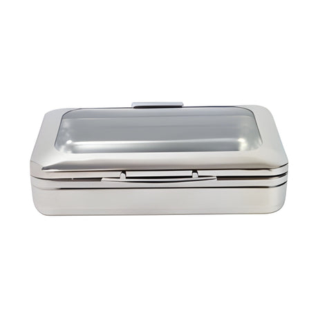 Bain-Marie rechteckig GN 1/1, Glasdeckel, Induktionsboden, 580×480×165 mm – Produktbild