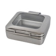 Chafing-Dish quadratisch GN 2/3, Glasdeckel, Induktionsboden, 410×480×165 mm – Produktbild