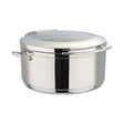 Suppenschüssel rund, 12 l, Induktionsboden, Glasdeckel, 410×490×265 mm – Produktbild