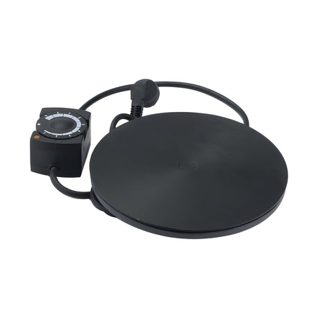 Induktionskochfeld rund, 1 Zone, 800 W, für Chafing-Dish, 275×220×295 mm, Edelstahl – Produktbild