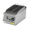 Gas-Wassergrill, Gusseisenrost, 7 kW, 2 Heizzonen, Piezozündung, Edelstahl, 400×900×300 mm, Serie 900 – Produktbild