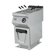 Elektro-Nudelkocher, 12 kW, Edelstahlkörbe, Wasserfüllhahn, Ablaufventil, 400V, 400×900×850 mm, Serie 900 – Produktbild