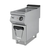 Elektro-Bain-Marie, 1x GN 1/1, 2,5 kW, Thermostat, Ablassventil, 230V, Edelstahl, 400×900×800 mm, Serie 900 – Produktbild