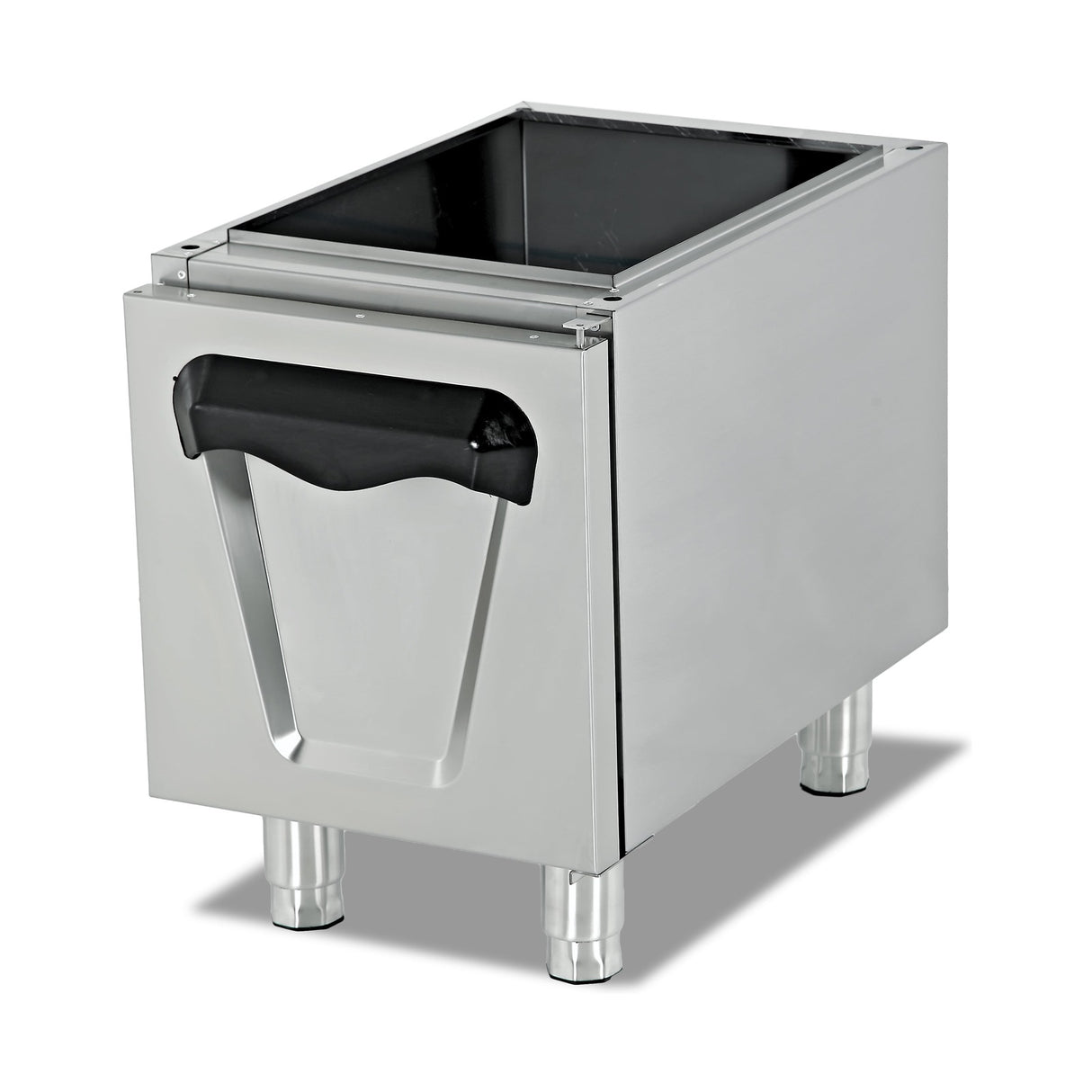 Unterschrank, 1 Tür, Edelstahl, hygienisch, 400×790×550 mm, Serie 900 – Produktbild