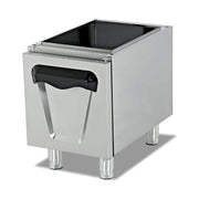 Unterschrank, 1 Tür, Edelstahl, hygienisch, 400×790×550 mm, Serie 900 – Produktbild