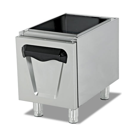 Unterschrank, 1 Tür, Edelstahl, hygienisch, 400×790×550 mm, Serie 900 – Produktbild