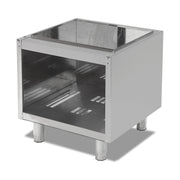 Unterschrank, ohne Tür, Edelstahl, hygienisch, 800×790×550 mm, Serie 900 – Produktbild