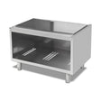 Unterschrank, ohne Tür, Edelstahl, hygienisch, 1200×790×550 mm, Serie 900 – Produktbild
