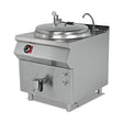 Elektro-Kochkessel, 250 Liter, 30 kW, doppelwandig, Thermostat, 400V, Edelstahl, 1200×900×850 mm, Serie 900 – Produktbild