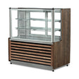 Kühlvitrine Patisserie, 1,73 kW, Doppelverglasung, LED-Beleuchtung, 0/+8 °C, 1300×750×1350 mm – Produktbild