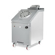Gas-Tandoori-Ofen, 27 kW, für LPG oder Erdgas, mit 66 cm Spießen und Lavasteinen, Abtropfschale, isoliertes Edelstahlgehäuse, 706×1018×1440 mm – Produktbild