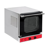Mini-Heissluftofen Elektro, 4x GN 2/3, 3 kW, 230V, Türöffnung oben, 512×738×559 mm – Produktbild