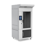 Stikkenofen Elektro, Touchscreen, 10x EN 600×400, 26,5 kW, 400V, mit Gärschrank, Edelstahl, 990×1160×2254 mm – Produktbild