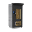 Stikkenofen Gas, Touchscreen, 10x EN 600×400, 46,43 kW, mit Gärschrank, lackiertes Gehäuse, 990×1160×2254 mm – Produktbild