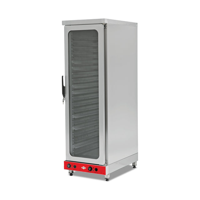 Gärschrank, 16x EN 60x40, dampfbeständig, 30–90 °C, 4 kW, 230V, 500×720×1800 mm – Produktbild
