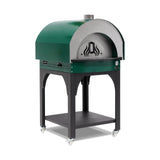 Pizzaofen Holz Steinboden, 600×600 mm Backkammer, 860×990×1760 mm – Produktbild