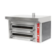 Pizzaofen Elektro Gold Maxi zweilagig, Ø 340 mm 6+6 Pizzen, 20 kW, 400 V, 1486×1091×1032 mm – Produktbild