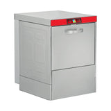 Untertischspülmaschine, Digitalsteuerung, 220V, 500 Teller/Stunde, 4 Programme, Korb 500×500 mm, mit Dosierpumpen, 3,55 kW, 590×660×830 mm – Produktbild