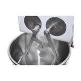 Pétrin à double bras, 30 L, 13 kg de pâte, 5 vitesses, 1.5 kW, 230V, 689×659×464 mm