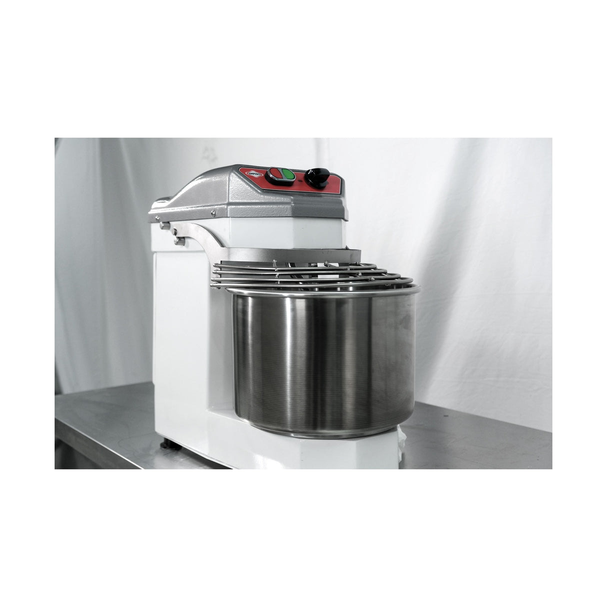 Pétrin à spirale, 11 L, 10 kg de pâte, 0.37 kW, 230V, modèle de table, 298×524×770 mm