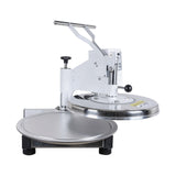 Presse à pâte chauffante, plateau 45 cm, épaisseur réglable 1–15 mm, max. 235 °C, 3300 W, 635×536×473 mm