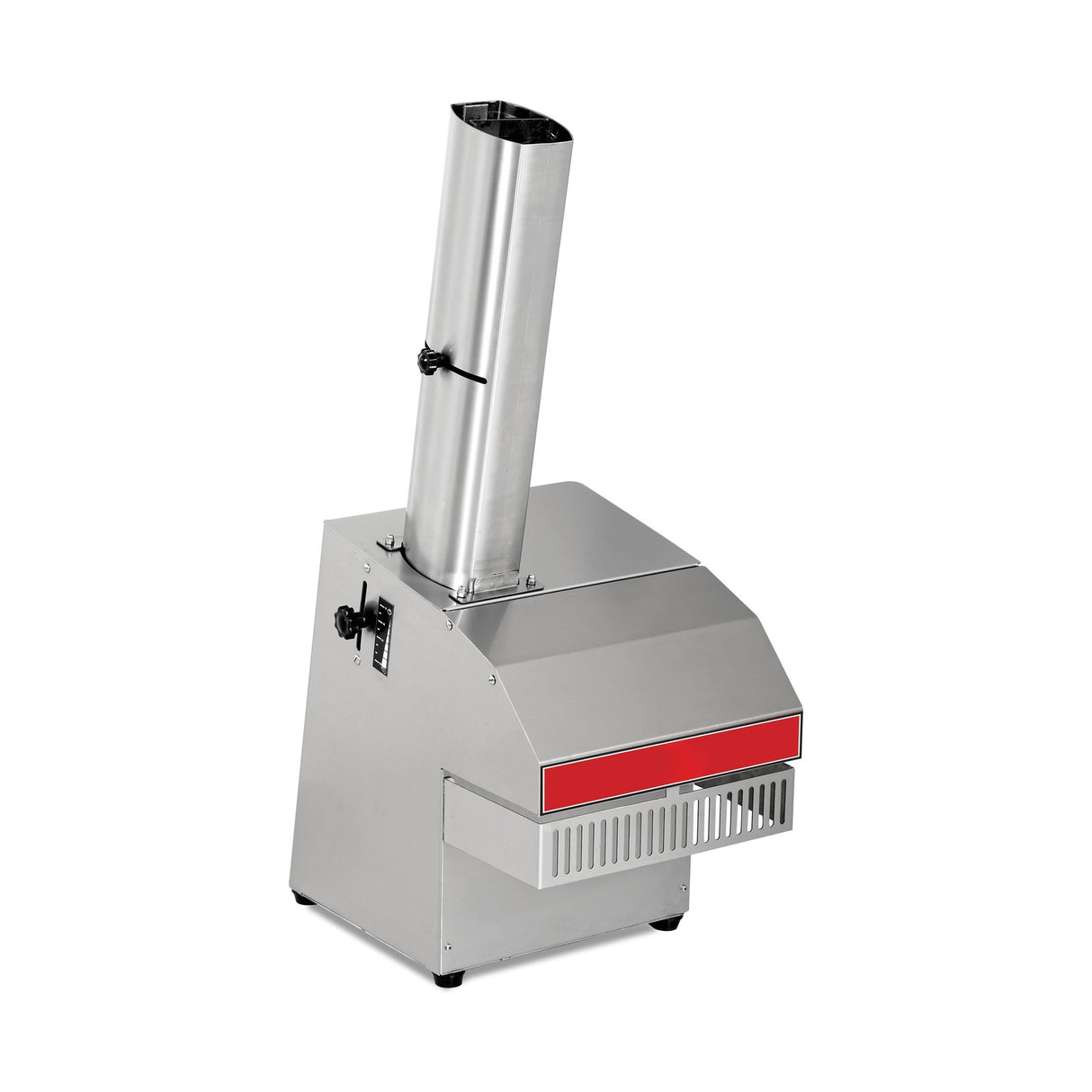 Baguette-Schneidemaschine, 8000 Scheiben/h, Scheibendicke 10-80 mm, 0,25 kW, Edelstahlgehäuse, 390×541×1003 mm – Produktbild