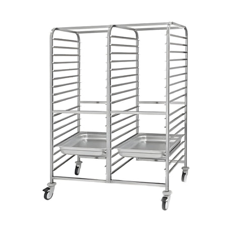 GN-Wagen, High Twin, für 34x GN 2/1, 34 Ebenen, 1150×680×1720 mm – Produktbild