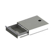 Kaffeeschublade, 2 kg Behälter, Mahlwerk Ø 60 mm, thermischer Motorschutz, Edelstahl AISI 304, 410×490 mm – Produktbild