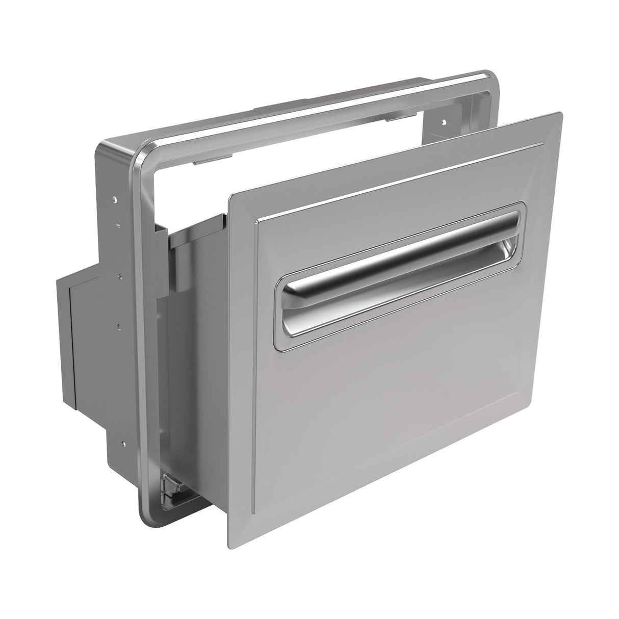 Kaffeeschublade, 2 kg Behälter, Mahlwerk Ø 60 mm, thermischer Motorschutz, Edelstahl AISI 304, 389×239×310 mm – Produktbild