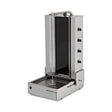 Elektro-Dönergrill mit ROBAX-Glasscheibe, Motor unten, 3 Brenner, 5,4 kW, 568×706×964 mm – Produktbild