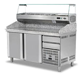Granite Pizza Salad Refrigerator 3 Doors – 500 L