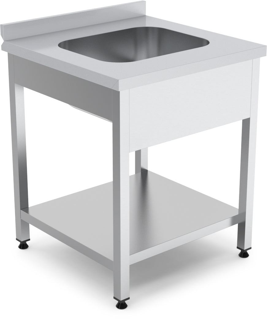 1 Hazneli Lavabo - 700x700x850 mm