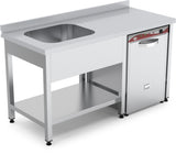 Sink with 1 Bowl Left - 2000x700x850 mm