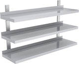 Mensola da parete – 3 ripiani – 1000×300 mm – scaffale robusto