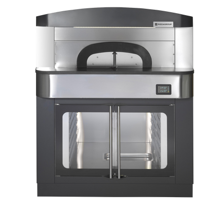 Forno per pizza con cella di lievitazione 550 9C – 9 pizze – 23,6 kW – 1530×1725×1825 mm – Vista 2