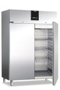 AXF 1520 BT ventilierter doppelter Edelstahl-Tiefkühlschrank